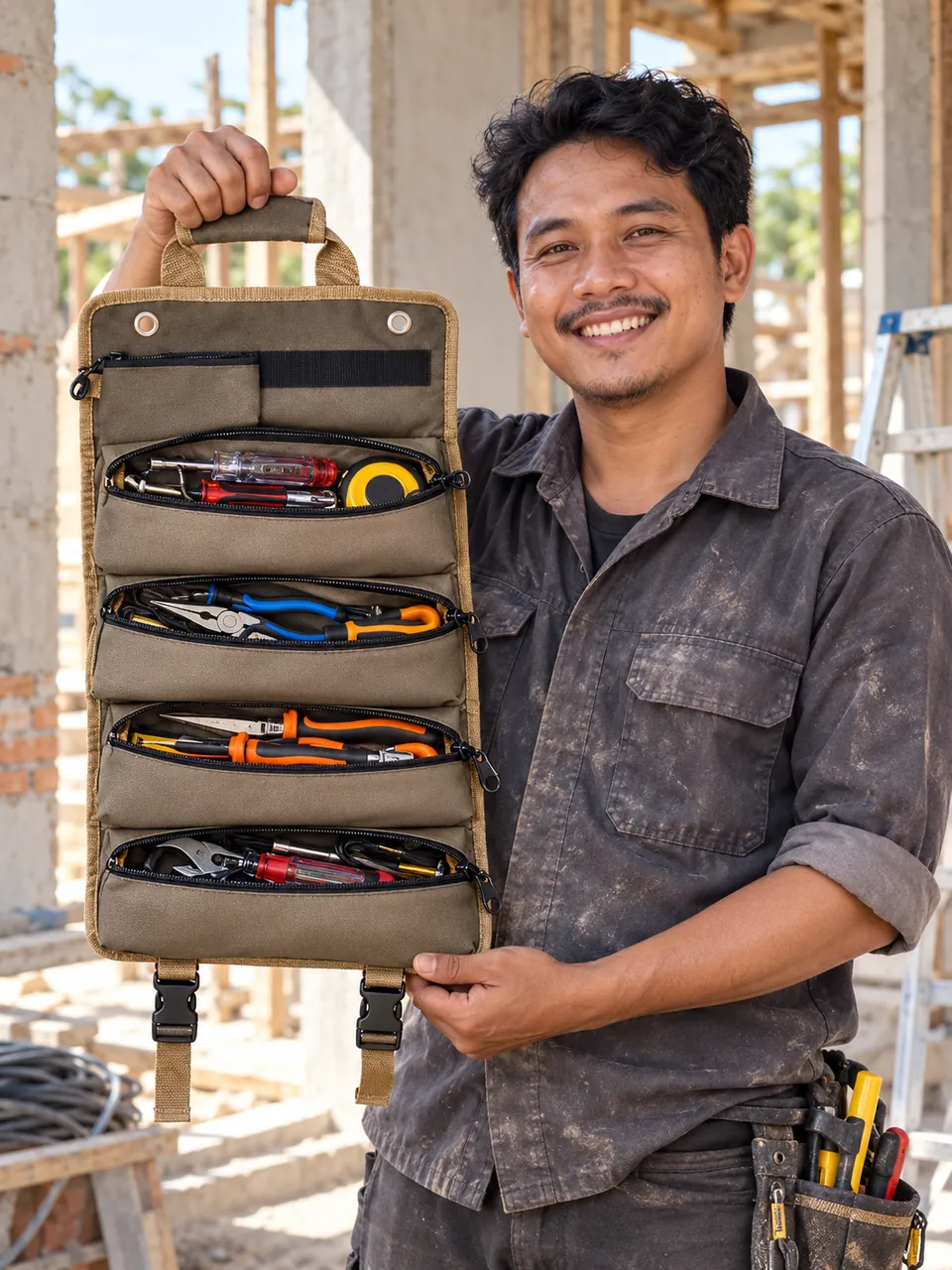 Capek Nyari Obeng & Tang yang Nyelip? Sekarang Semua Alat Rapi dalam Satu Gulungan